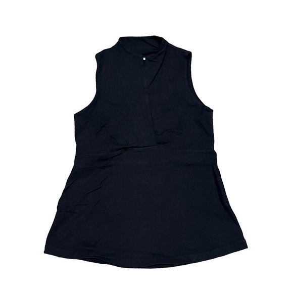 LULULEMON workout sleeveless top Luon black size 6 - Picture 1 of 6